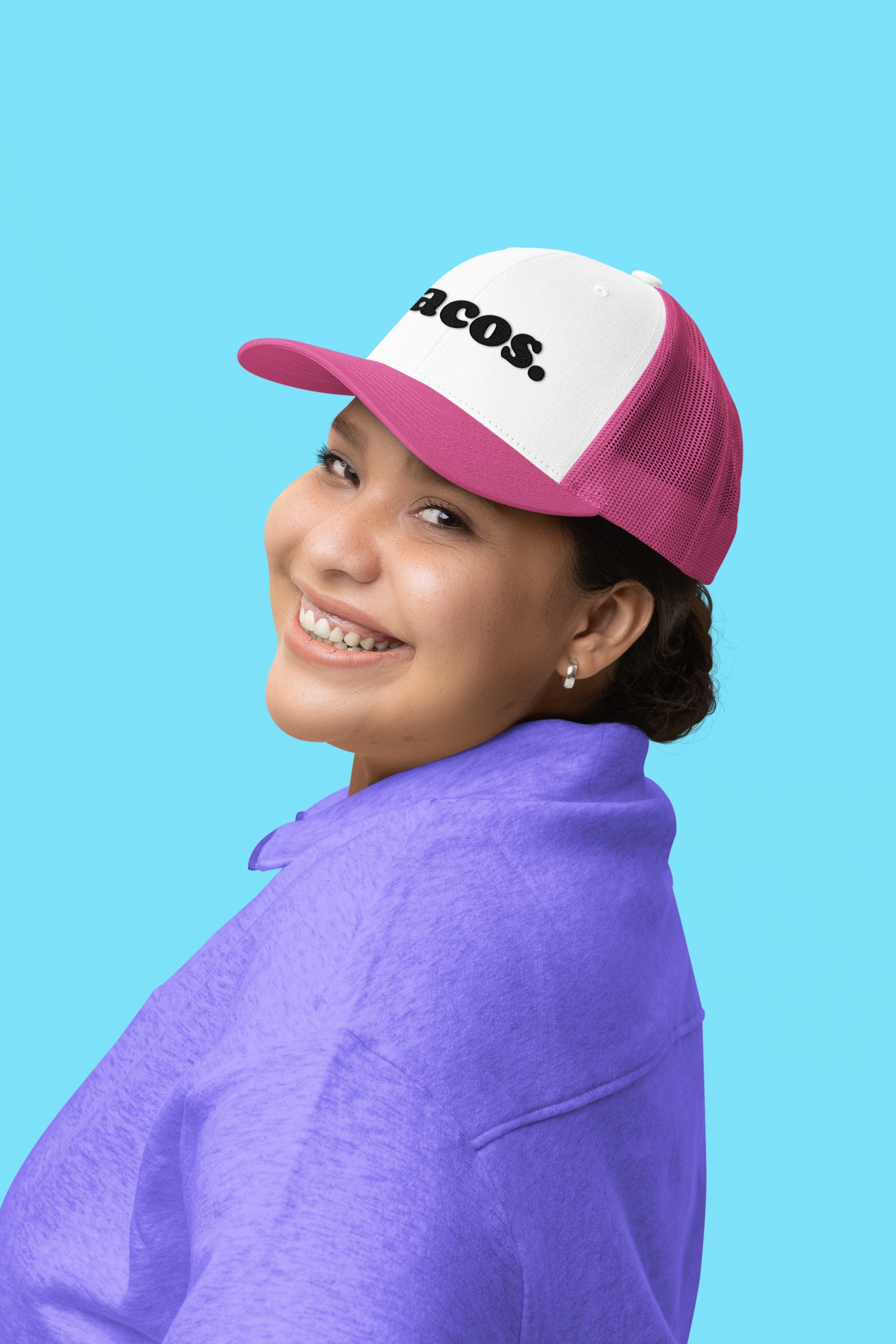 Tacos. Custom Trucker Hat