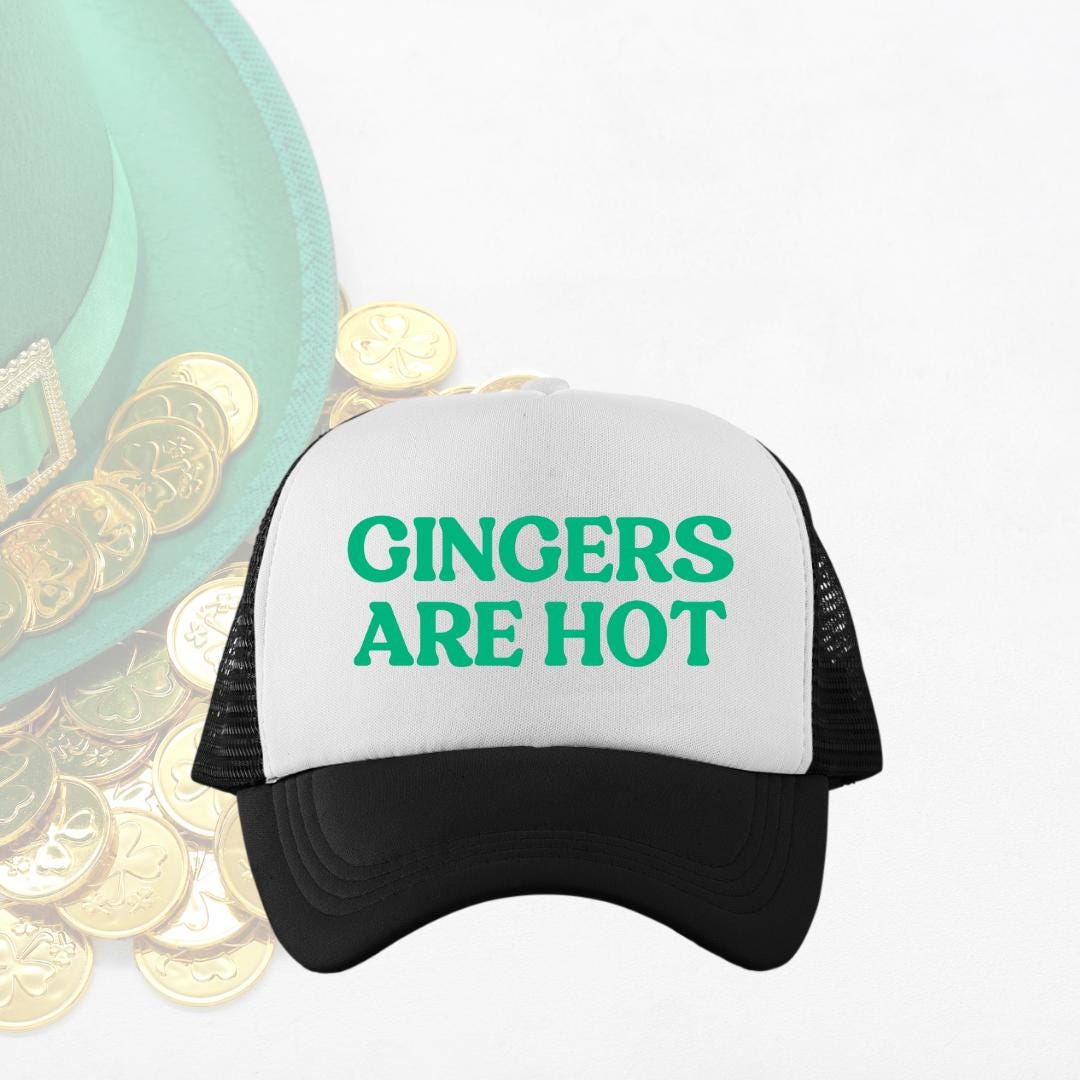 Gingers Are Hot Custom Trucker Hat