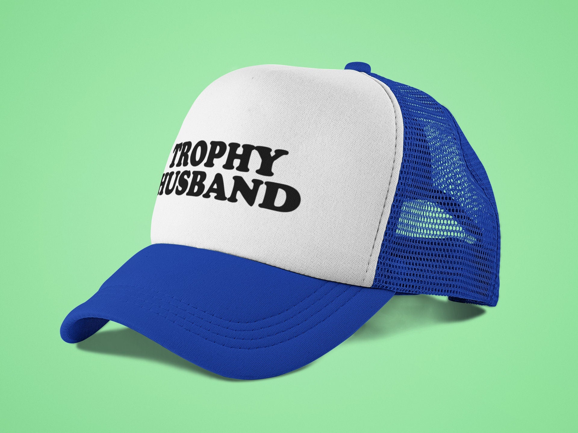 Trophy Husband Custom Trucker Hat