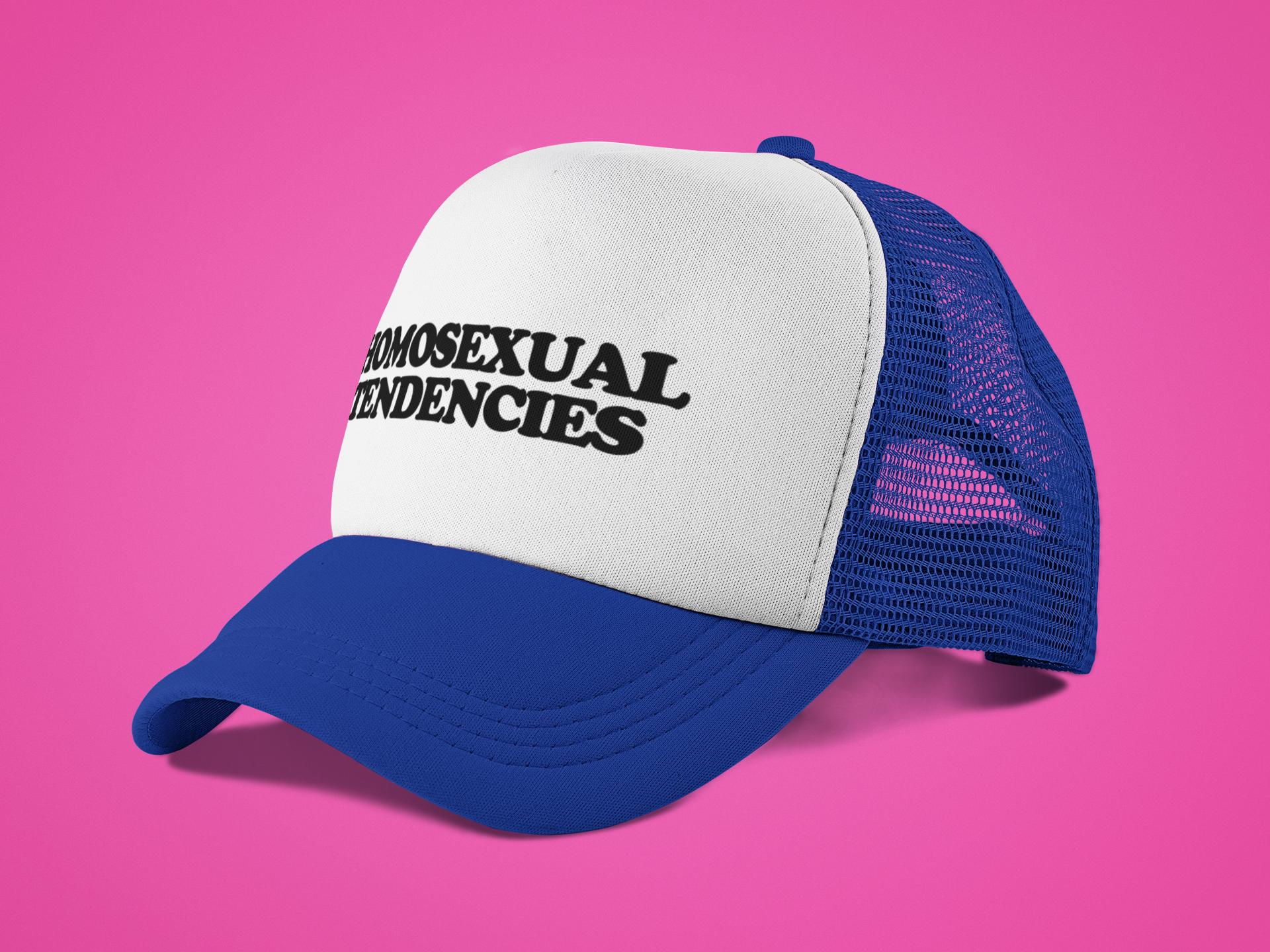 Homosexual Tendencies Custom Trucker Hat