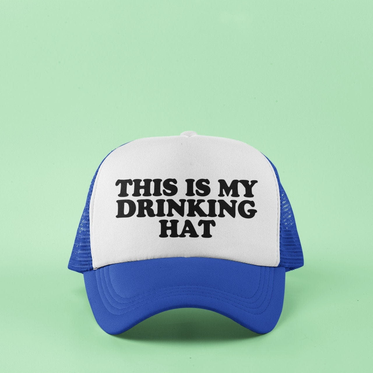 This is My Drinking Hat Custom Trucker Hat