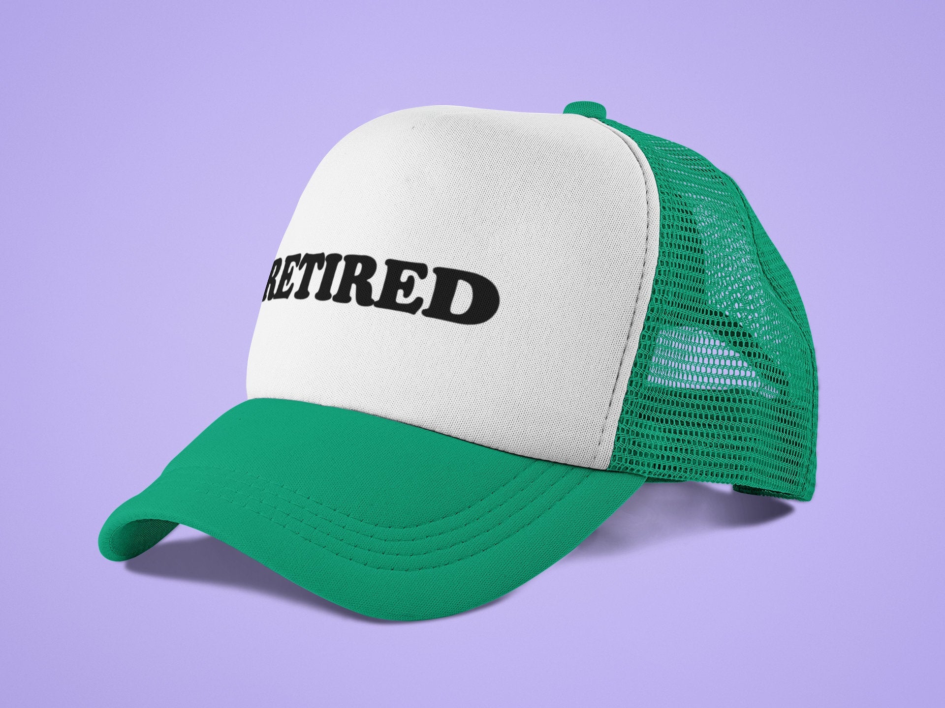 Retired Custom Trucker Hat