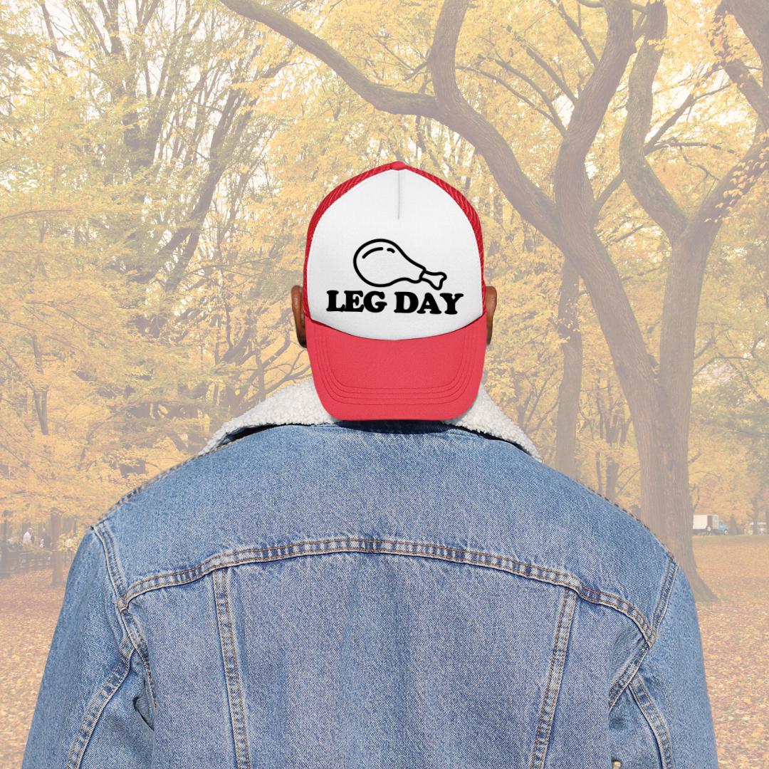 Leg Day Custom Trucker Hat