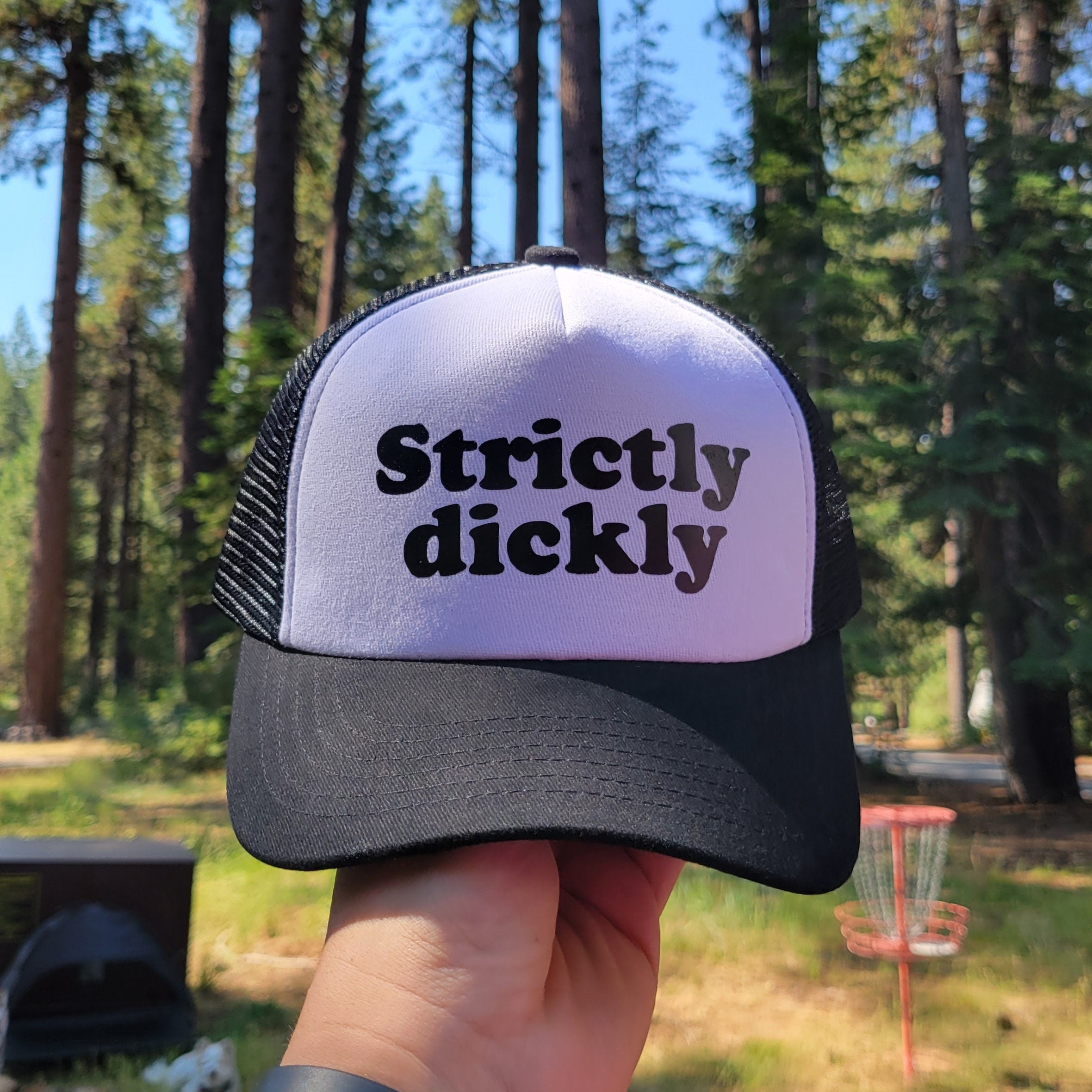 Strictly Dickly Custom Trucker Hat