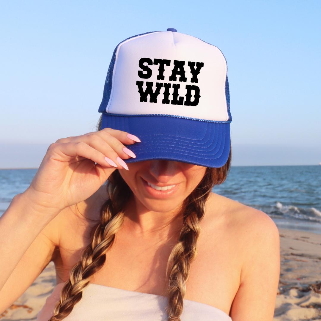 Stay Wild Custom Trucker Hat