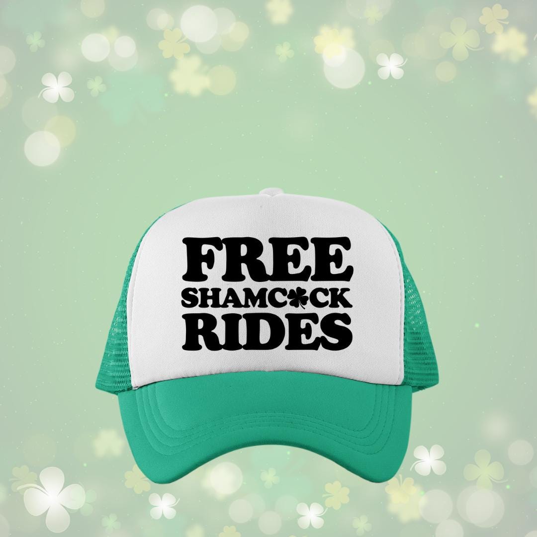 Free Shamcock Rides Custom Trucker Hat