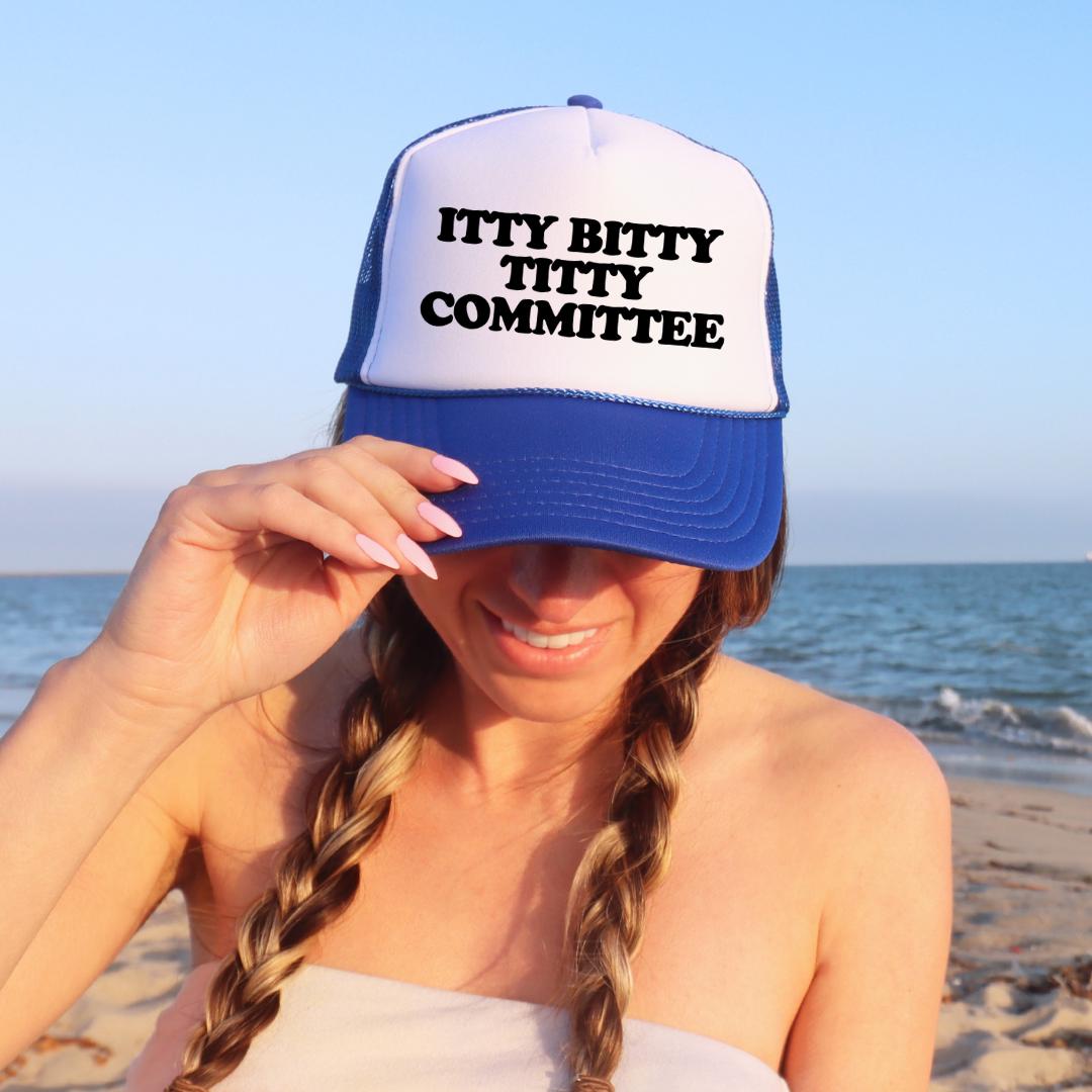 Itty Bitty Titty Committee Custom Trucker Hat