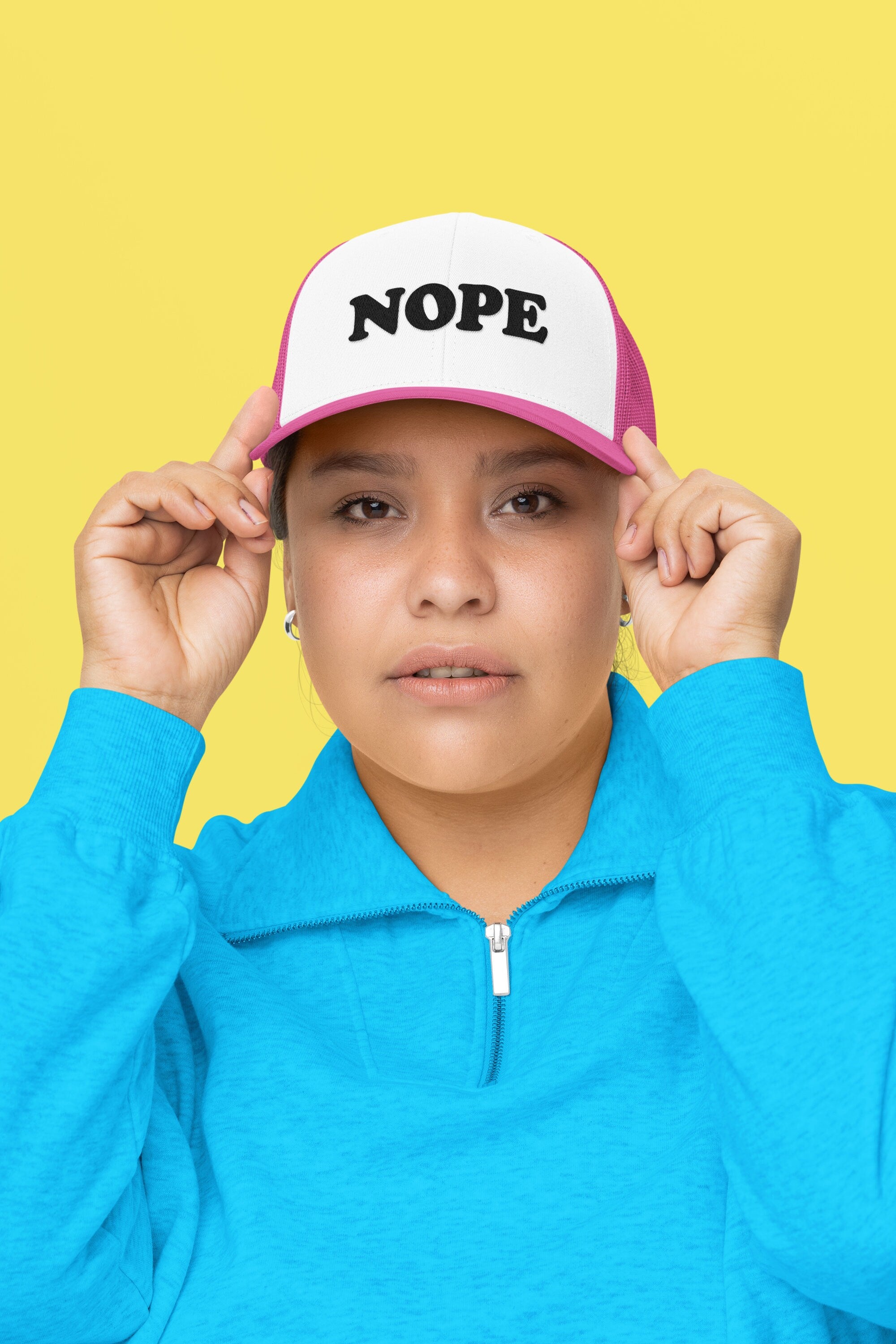 NOPE Custom Trucker Hat