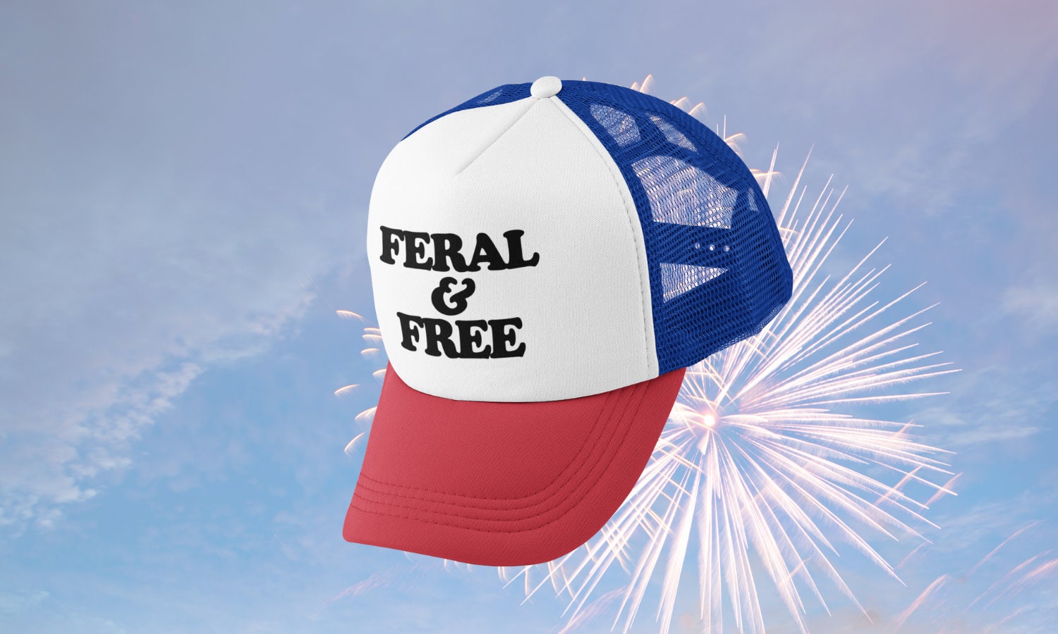 Feral & Free Custom Trucker Hat