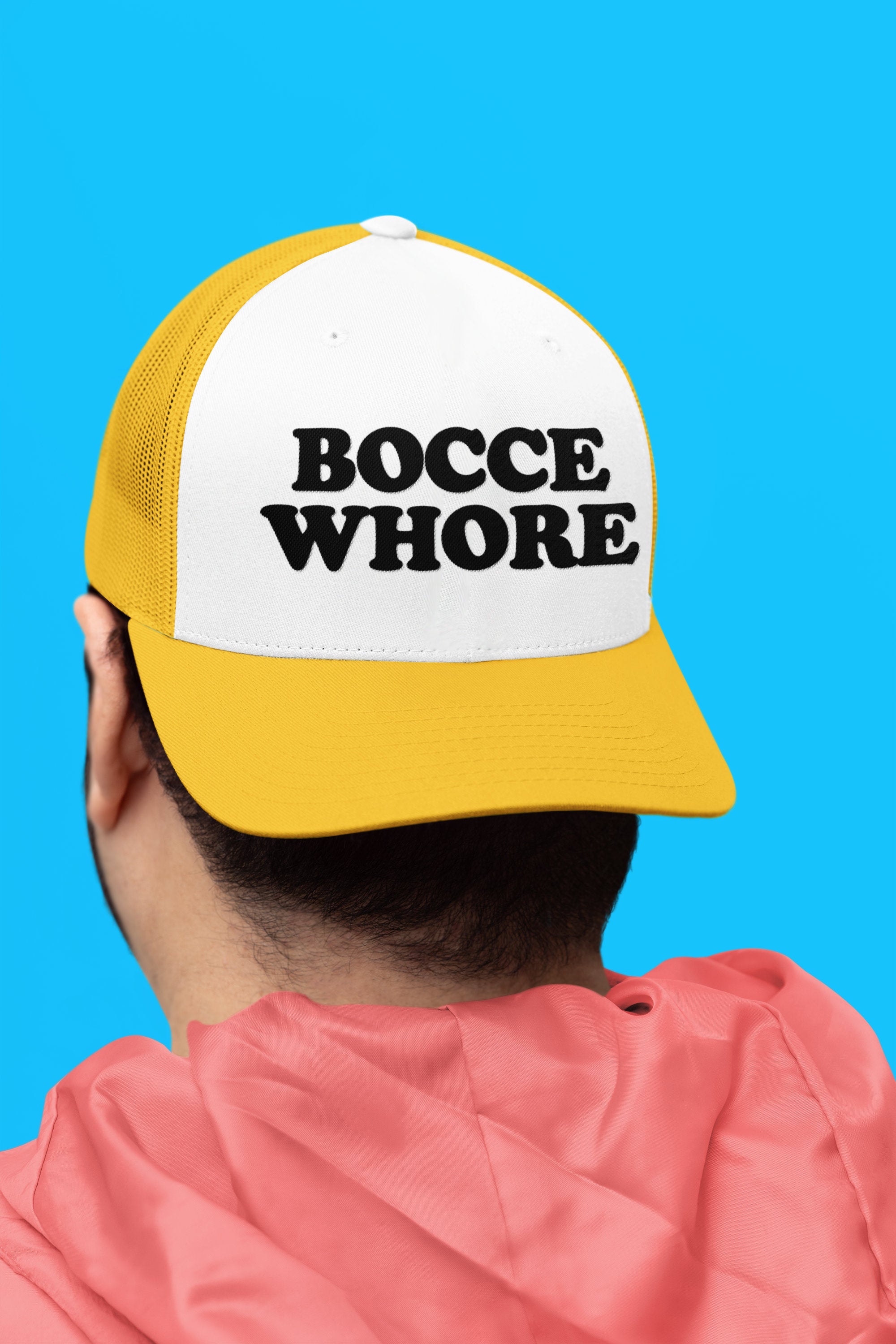 Bocce Whore Custom Trucker Hat