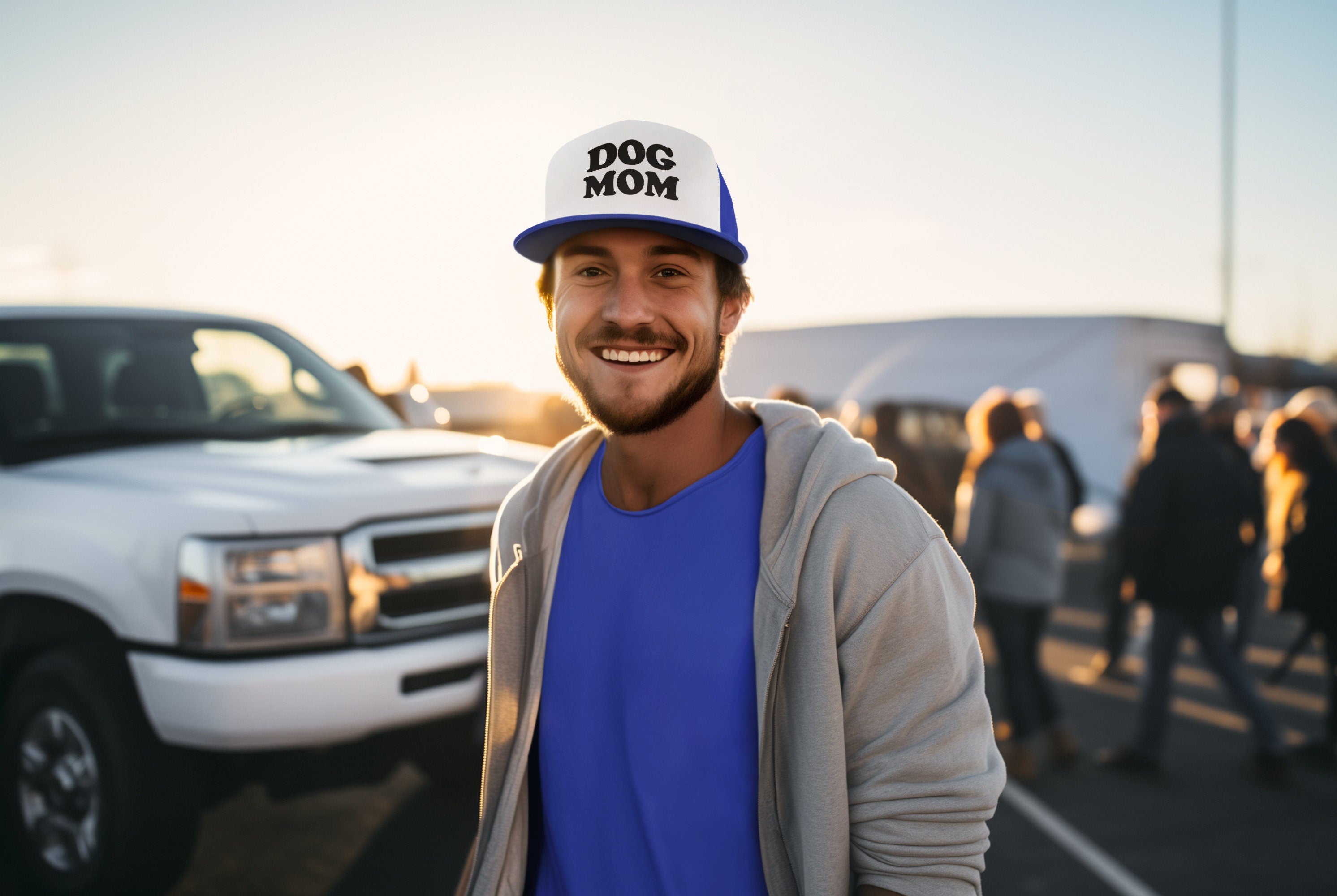 Dog Mom Custom Trucker Hat