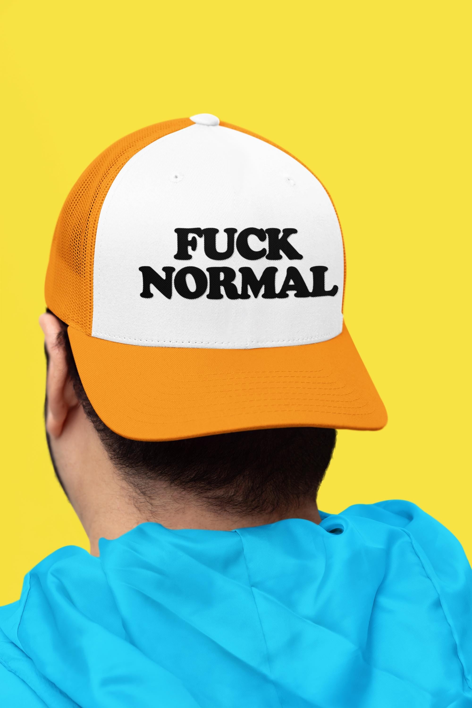 Fuck Normal Custom Trucker Hat