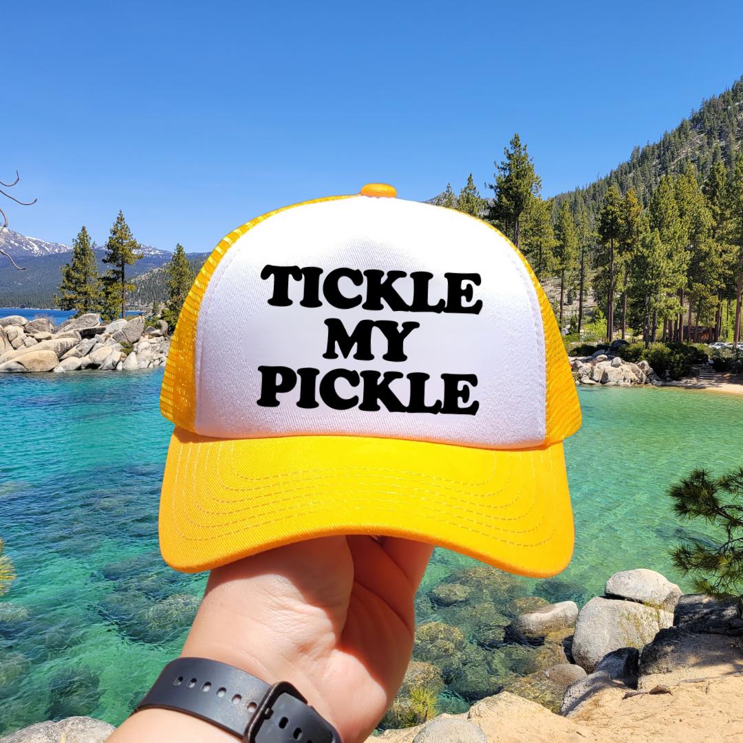 Tickle My Pickle Custom Trucker Hat